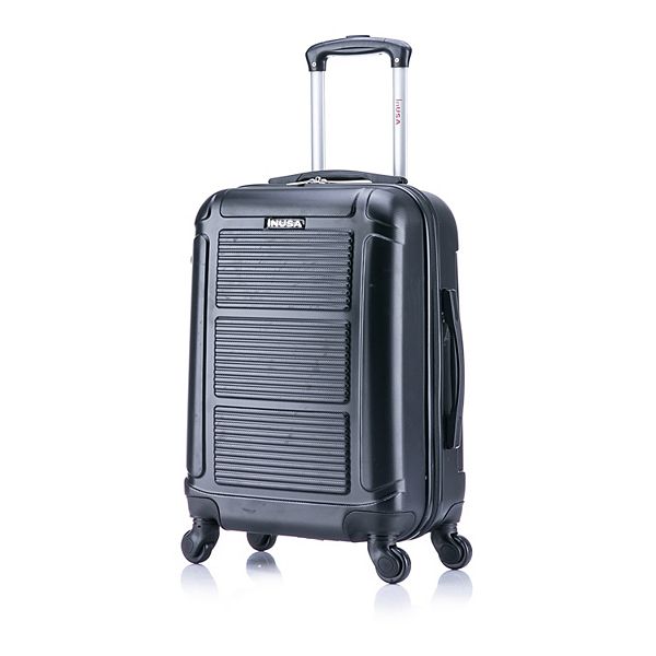 InUSA Pilot 20-Inch Carry-On Hardside Spinner Luggage - Black