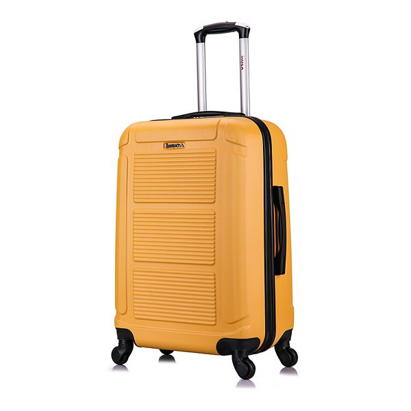 InUSA Pilot 24-Inch Hardside Spinner Luggage - Mustard