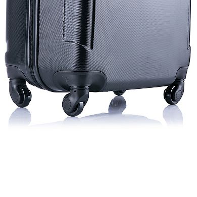 InUSA Pilot 3-Piece Hardside Spinner Luggage Set