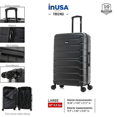 InUSA Trend 28-Inch Hardside Spinner Luggage