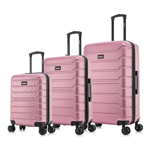 InUSA Trend 3-Piece Hardside Spinner Luggage Set