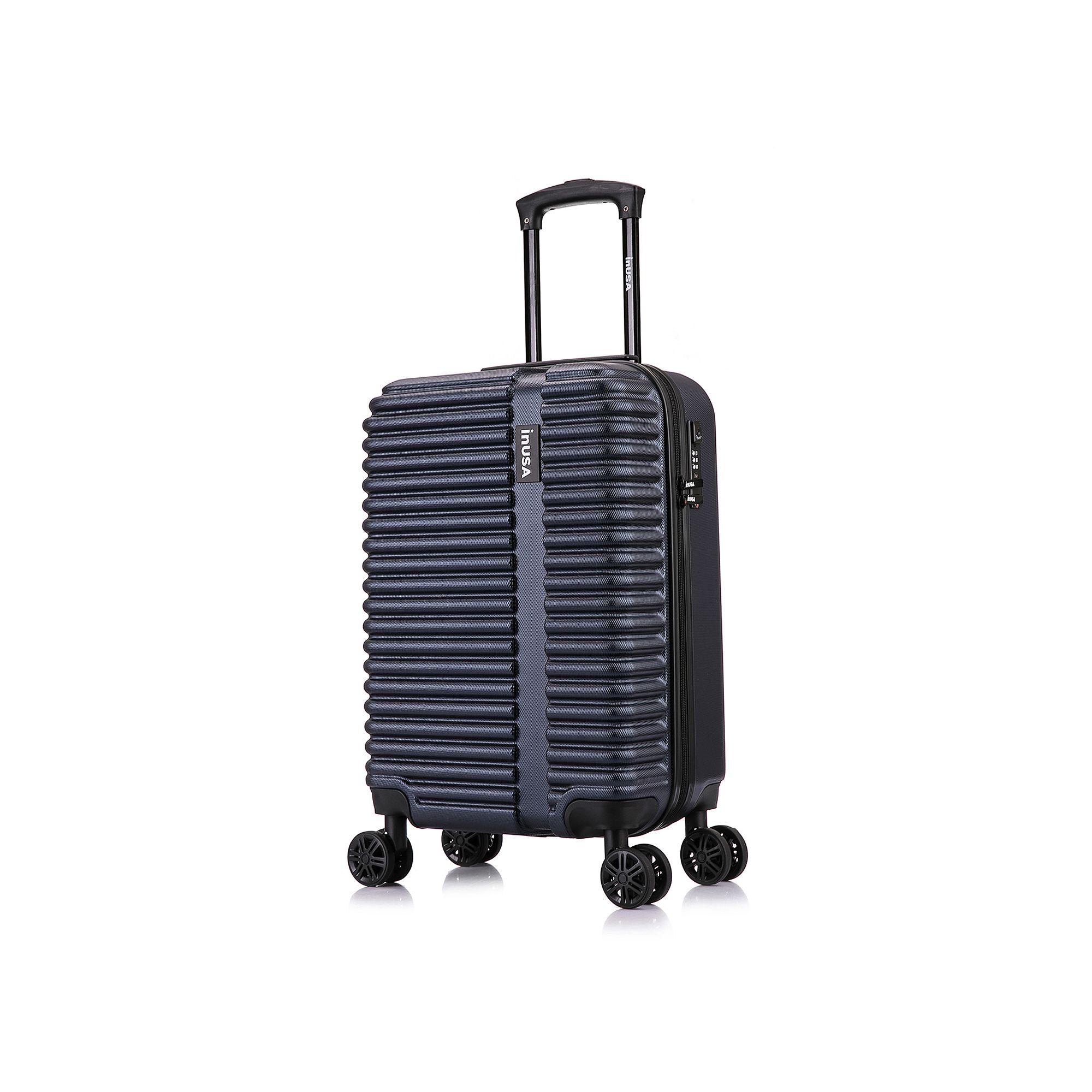 InUSA Ally 20-Inch Carry-On Hardside Spinner Luggage, Blue