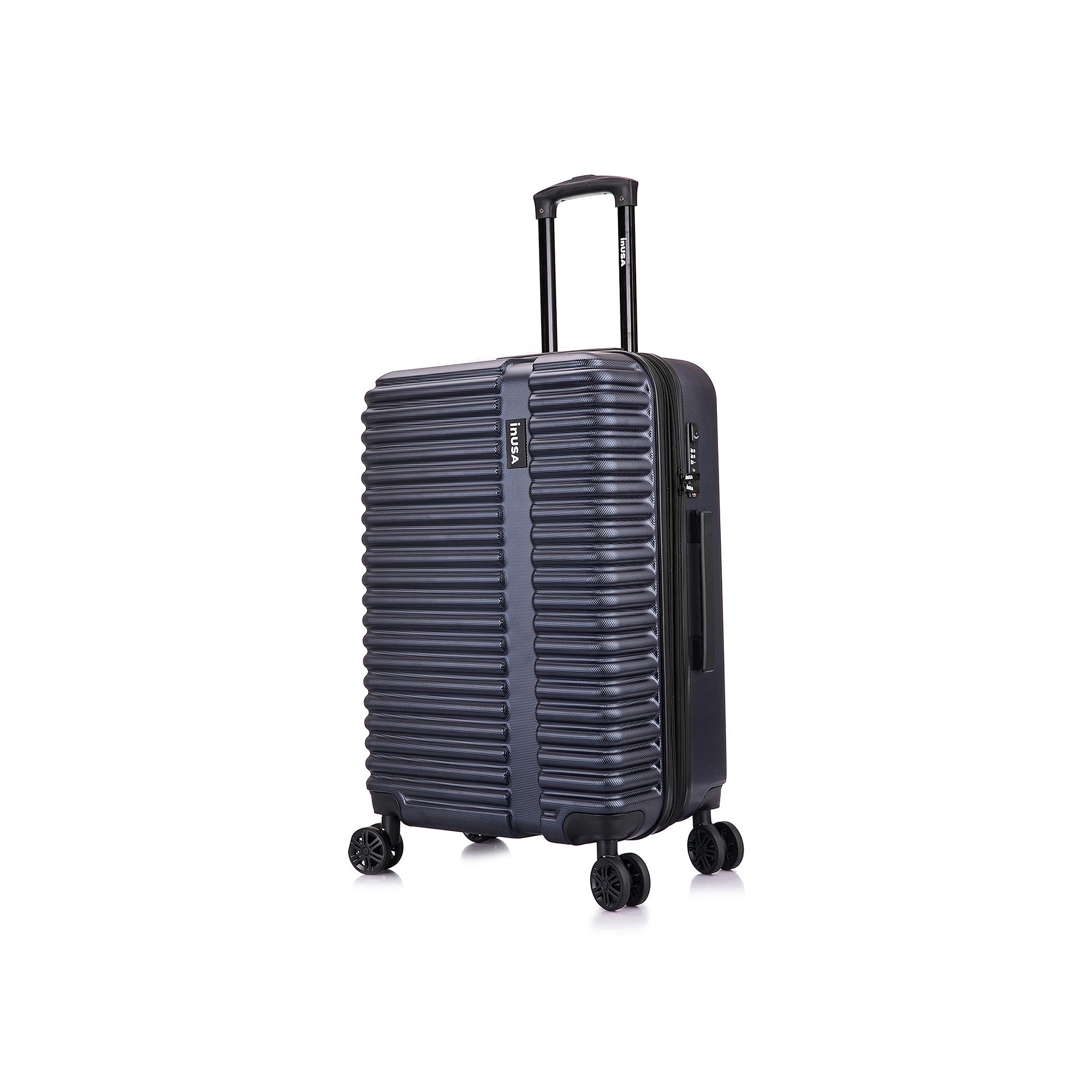 InUSA Ally 24-Inch Hardside Spinner Luggage, Blue