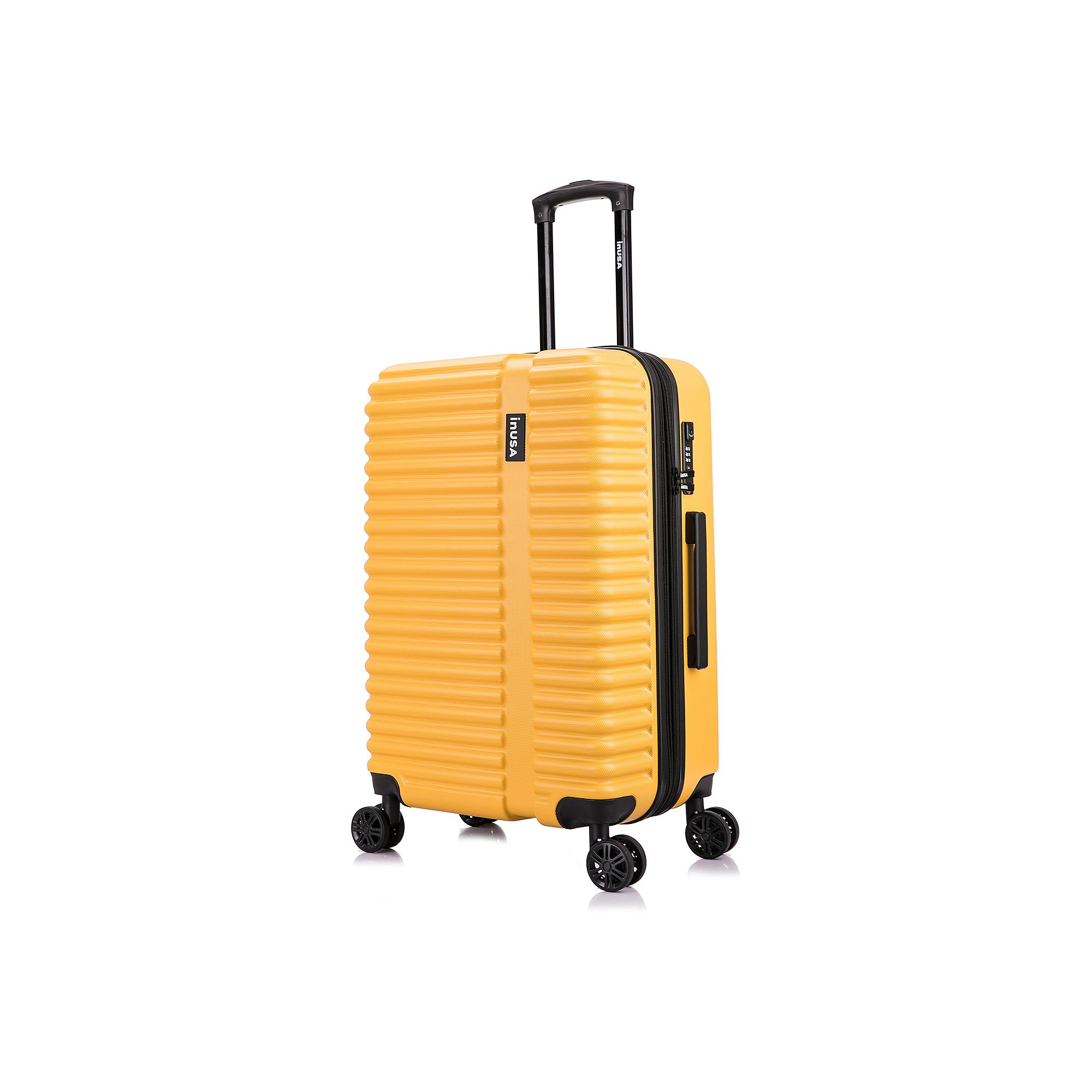 InUSA Ally 24-Inch Hardside Spinner Luggage, Orange