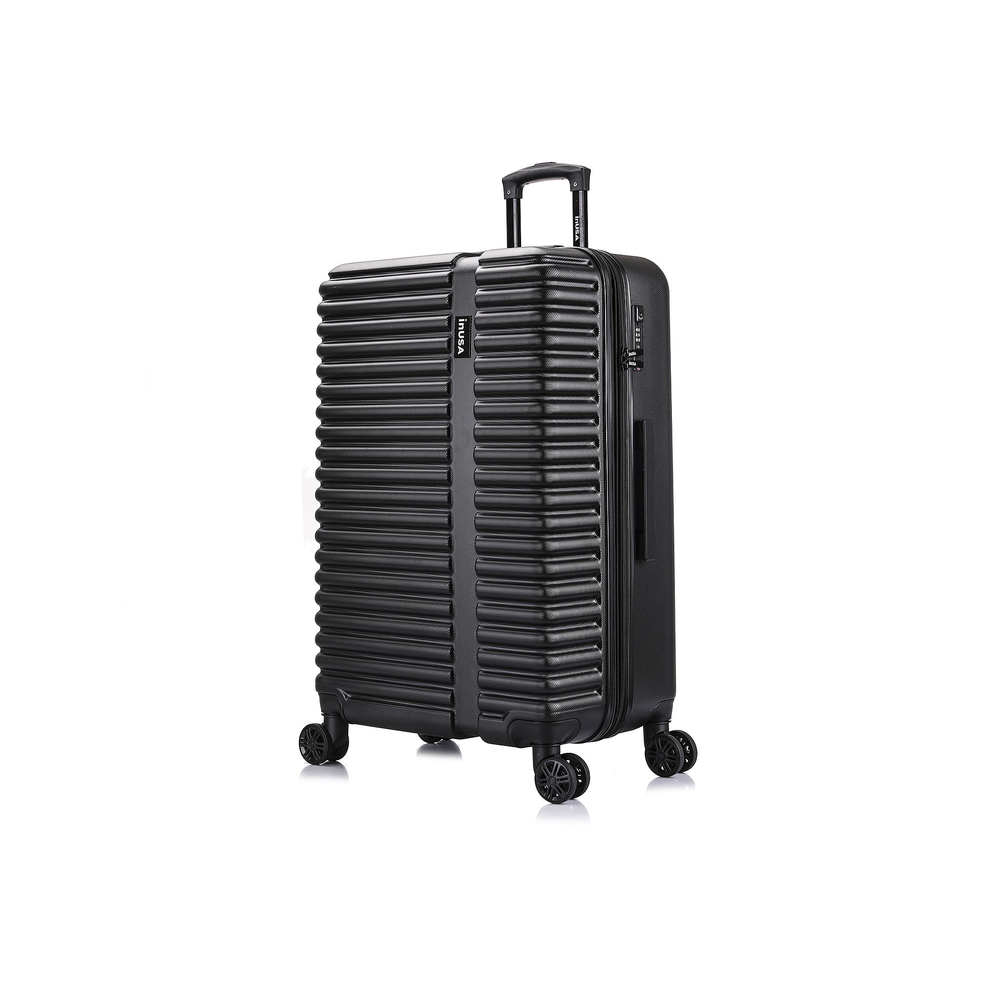 InUSA Ally 28-Inch Hardside Spinner Luggage, Black