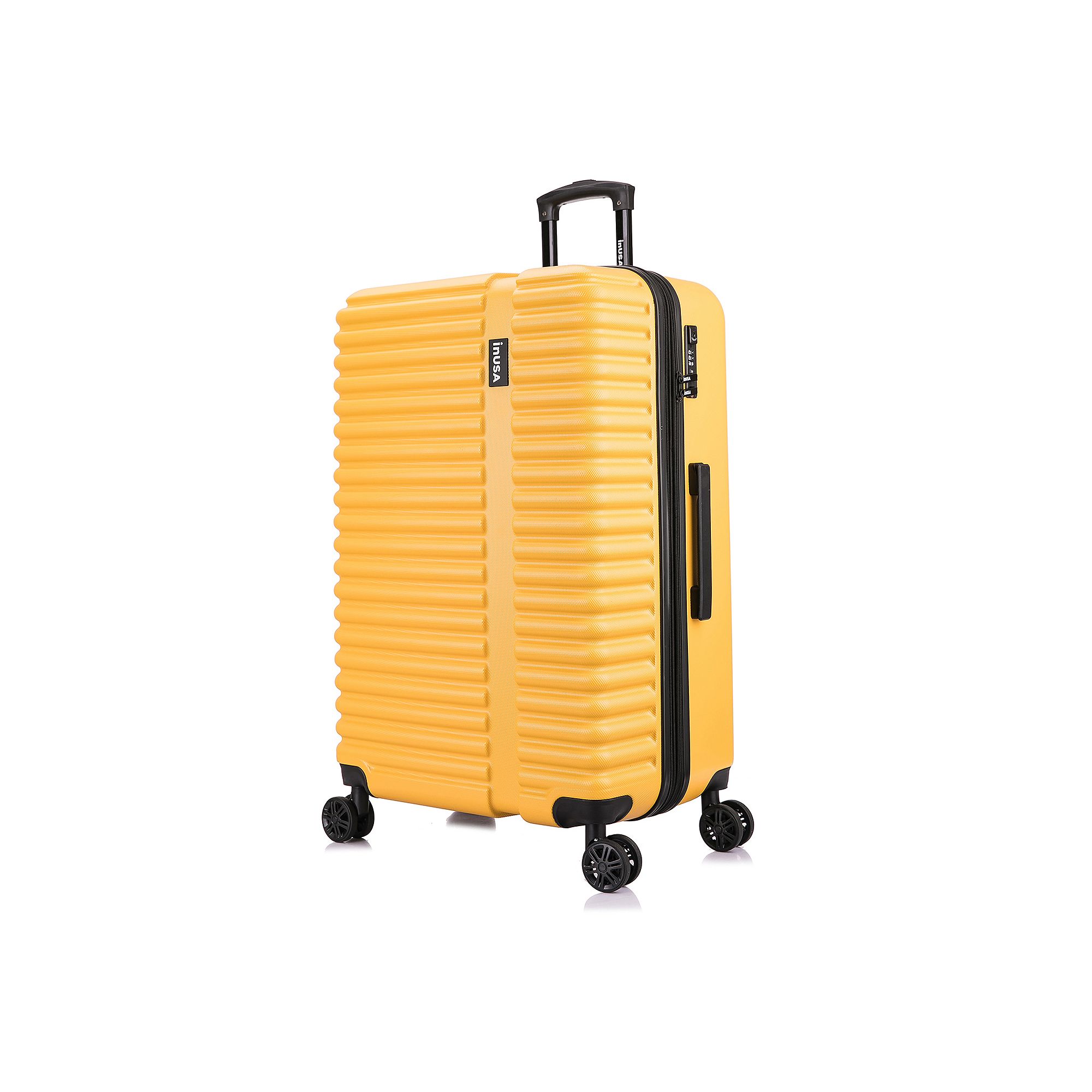 InUSA Ally 28-Inch Hardside Spinner Luggage, Orange
