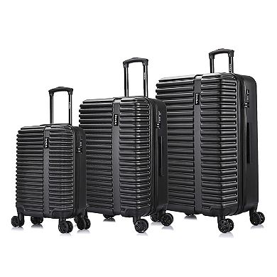 InUSA Ally 3-Piece Hardside Spinner Luggage Set