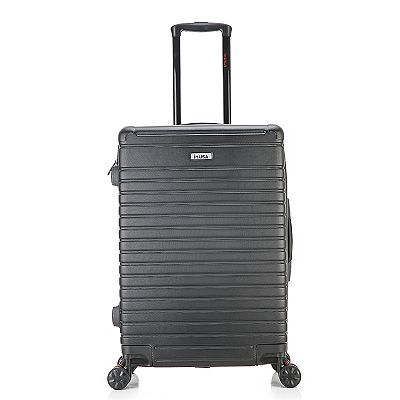 InUSA Deep Lightweight Hardside Spinner 24 inch Blue