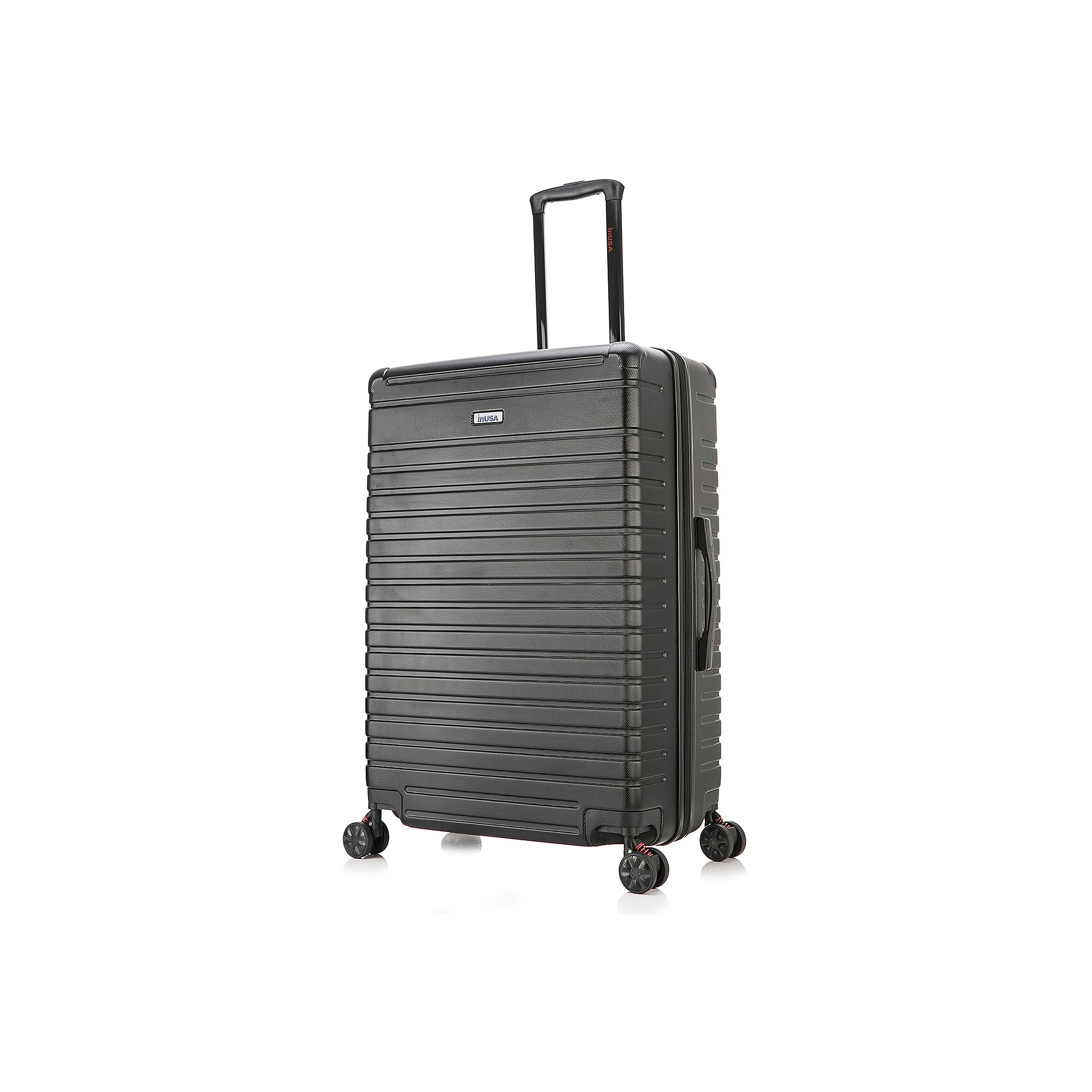 InUSA Deep 28-Inch Hardside Spinner Luggage, Black