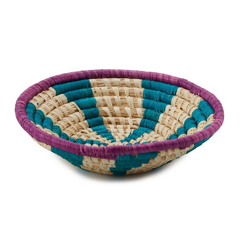 Sonoma Community African Artisan Woven Decorative Bowl, Multicolor