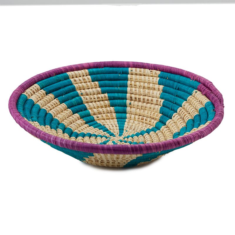 Sonoma Community African Artisan Woven Decorative Bowl, Multicolor
