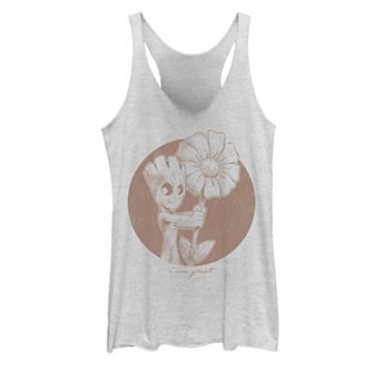 Juniors' Marvel Guardians of the Galaxy Classic "I Am Groot" Graphic Tank Top
