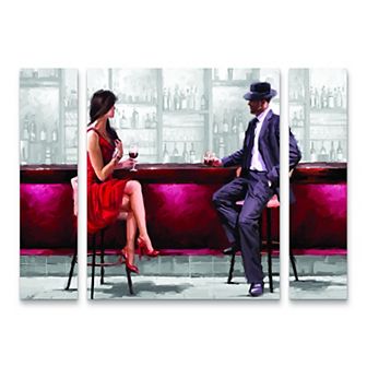 Meeting Version 2 Canvas Wall Art 3 pc Set