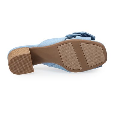 LC Lauren Conrad Izabella Women's Heeled Slide Sandals