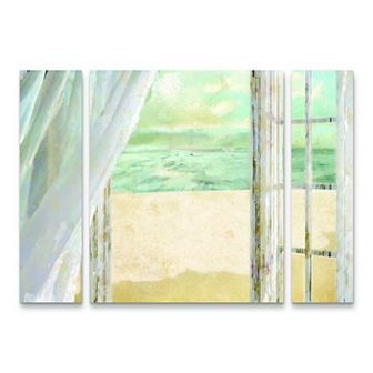 Summer Me I Canvas Wall Art 3 pc Set