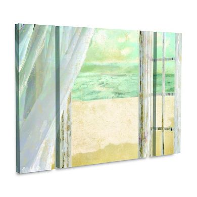 Summer Me I Canvas Wall Art 3-piece Set