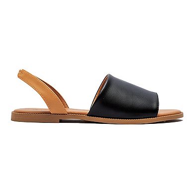Qupid Desmond-78 Women's Slingback Sandals