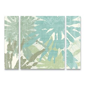 Beach Curry II Canvas Wall Art 3 pc Set