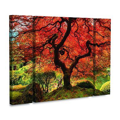 The Tree Vertical Canvas Wall Art 3-piece Set