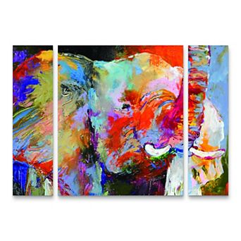 Art Elephant Canvas Wall Art 3 pc Set