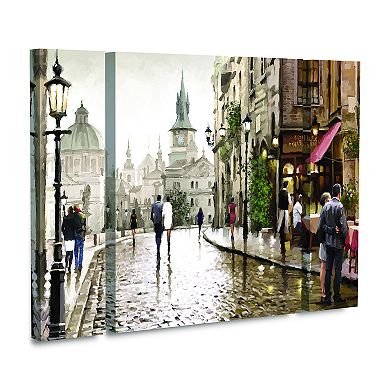 Cafe Milano Canvas Wall Art 3-piece Set