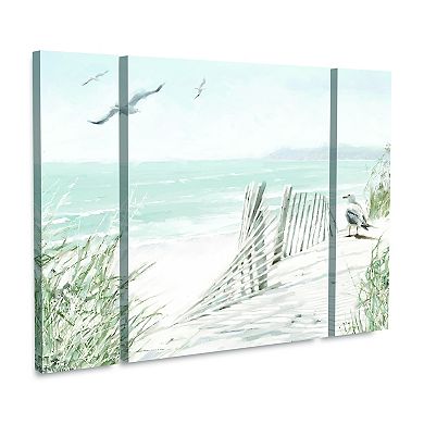 Coastal Dunes Canvas Wall Art 3-piece Set