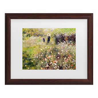 Pierre Renoir Summer Landscape Framed Wall Art