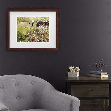 Pierre Renoir Summer Landscape Framed Wall Art