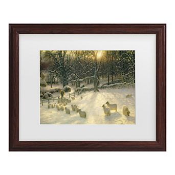 The Shortening Winters Day Framed Wall Art