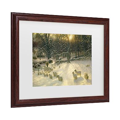 The Shortening Winters Day Framed Wall Art