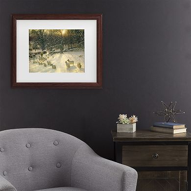 The Shortening Winters Day Framed Wall Art