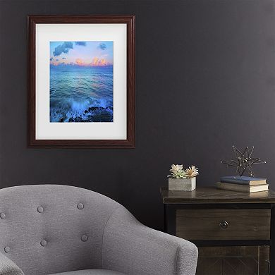 St. Martens Sunset Framed Wall Art