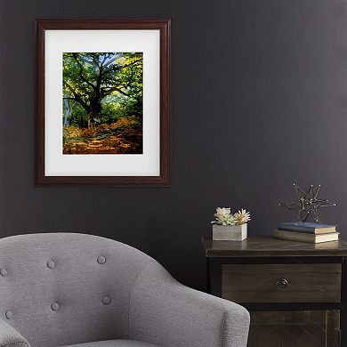 Claude Monet Bodmer Oak Fontainebleau Forest Framed Wall Art