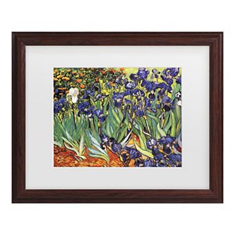 Vincent van Gogh Irises at Saint Remy Framed Wall Art