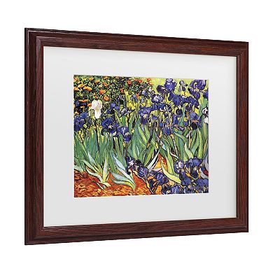 Vincent van Gogh Irises at Saint Remy Framed Wall Art