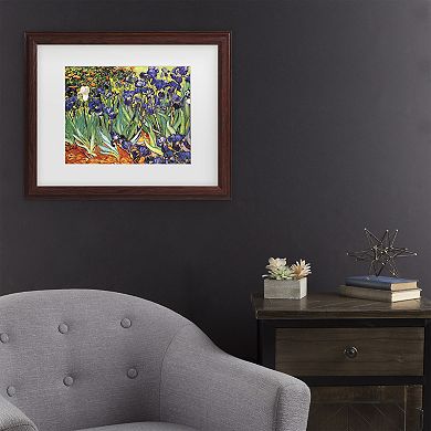 Vincent van Gogh Irises at Saint Remy Framed Wall Art
