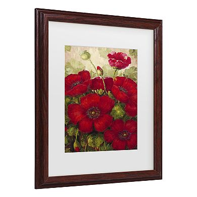 Rio Poppies II Framed Wall Art