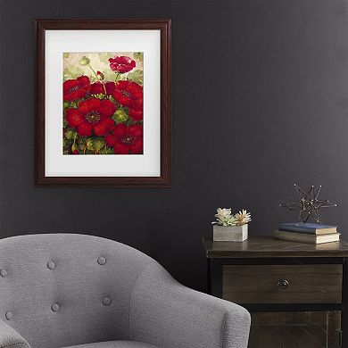 Rio Poppies II Framed Wall Art