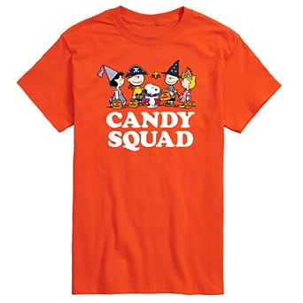 Men's Peanuts Candy Squad Tee