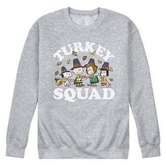 Men's Peanuts Turkey Squad Fleece
