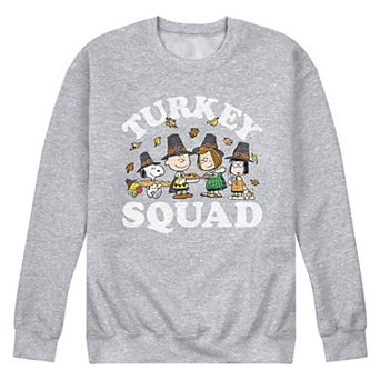 Men's Peanuts Turkey Squad Fleece