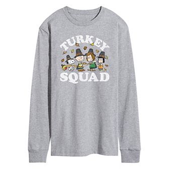 Men's Peanuts Turkey Squad Tee