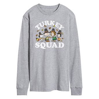 Men's Peanuts Turkey Squad Tee