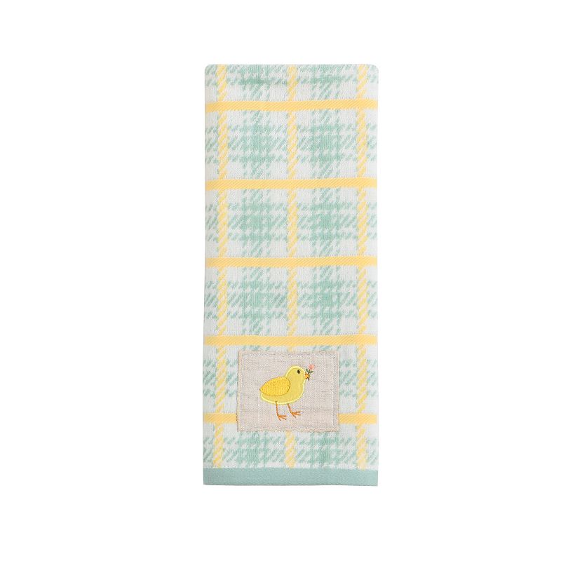 Celebrate Together Easter Chick Hand Towel, Green