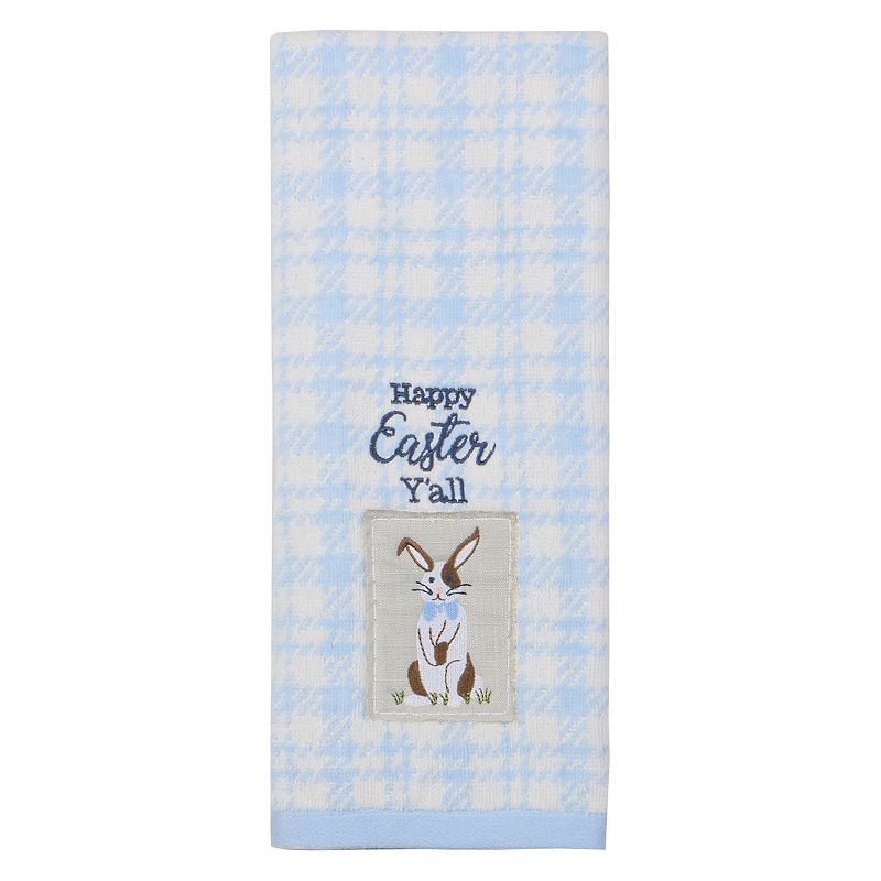 Celebrate Together Easter Happy Easter YAll Hand Towel, Blue