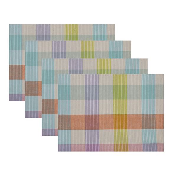 Celebrate Together™ Easter Woven Check Placemat 4pk.