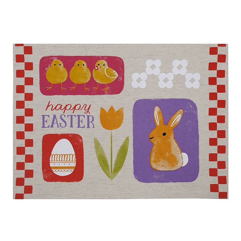 Celebrate Together Easter Peeps Placemat, Multicolor, Fits All
