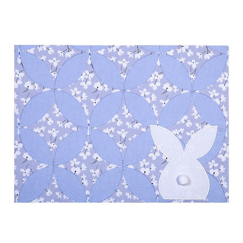 Celebrate Together Easter Bunny Ears Placemat, Light Blue, Fits All