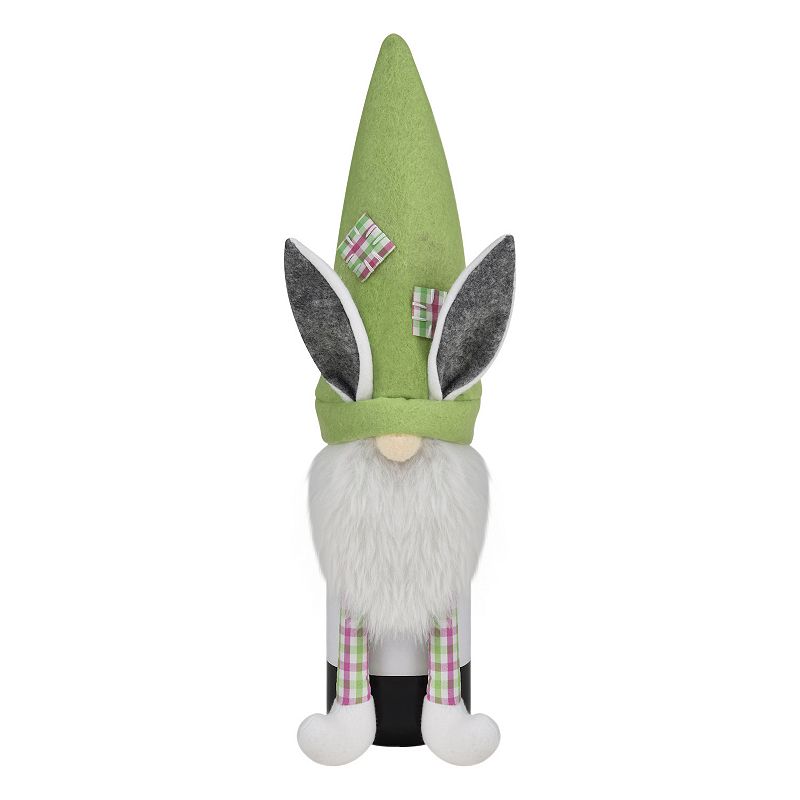 Celebrate Together Easter Gnome Bunny Ears Wine Bottle Cover, Multicolor