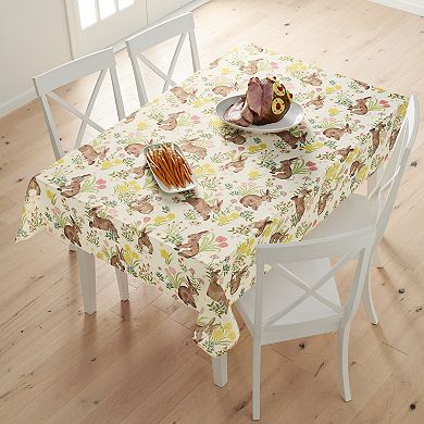 Celebrate Together™ Easter Floral Bunny Tablecloth